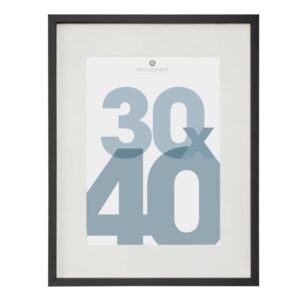 black 30x40cm photo frame