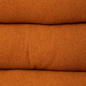 harper amber material swivel chair
