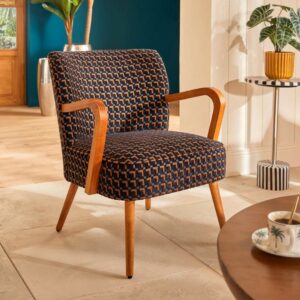 chiara reso oak armchair