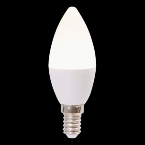 e14 c37 white led candle bulb 4.9w