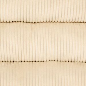 harper beige corduroy swivel chair