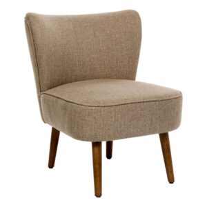 aera dark beige material chair l57xd69xh72cm