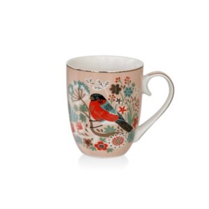 birdy set of 4 mugs in gift box