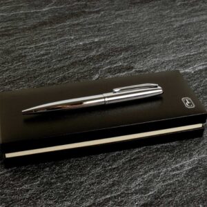 oscar wilde silver pen and gift box