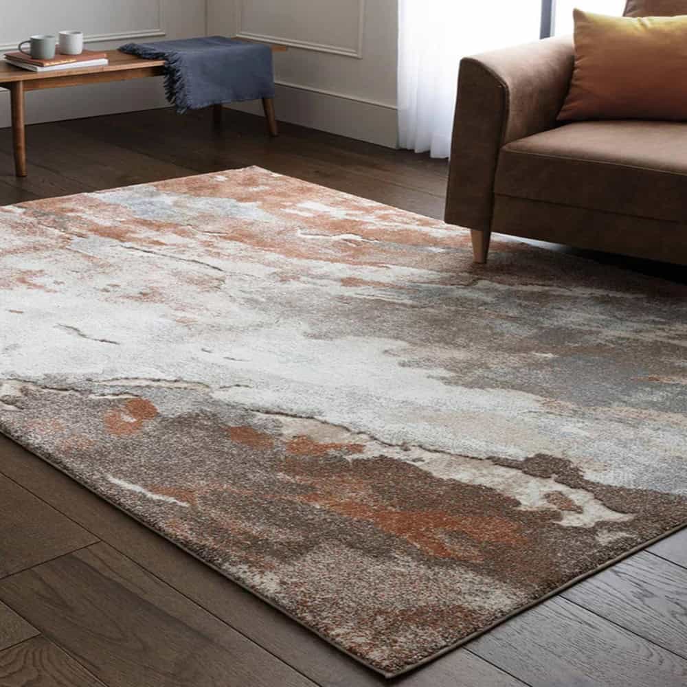 mirage blur terra rug