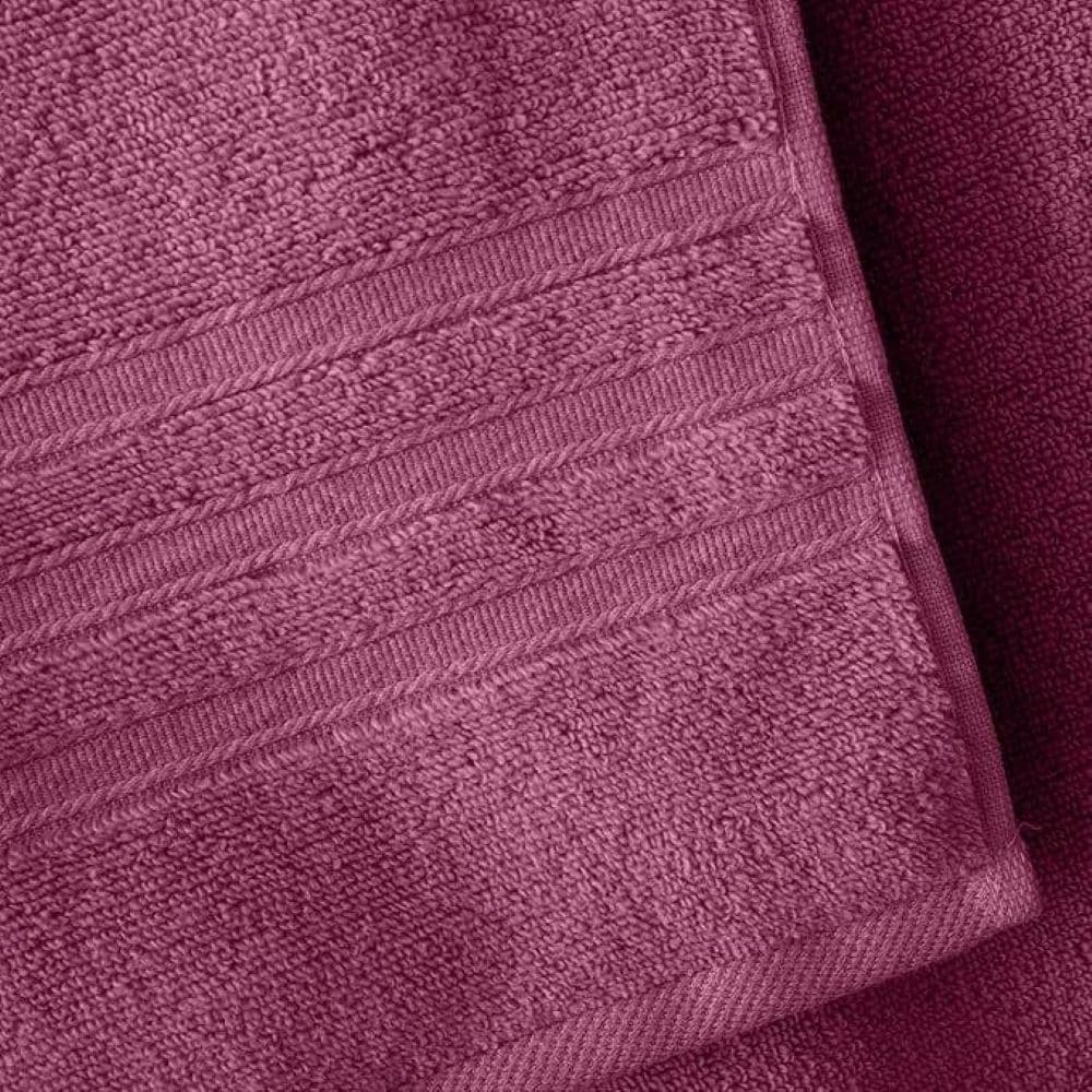 zero twist raspberry towels