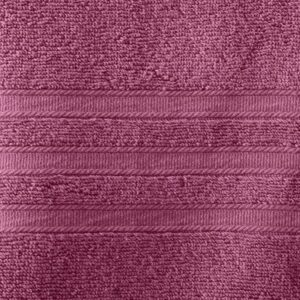 zero twist raspberry towels