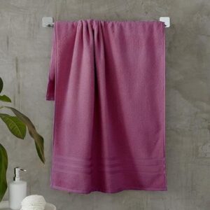 zero twist raspberry towels