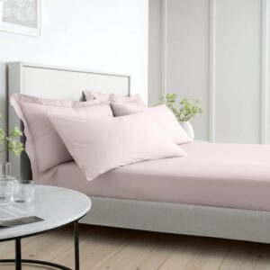 bianca 200tc blush fitted sheet