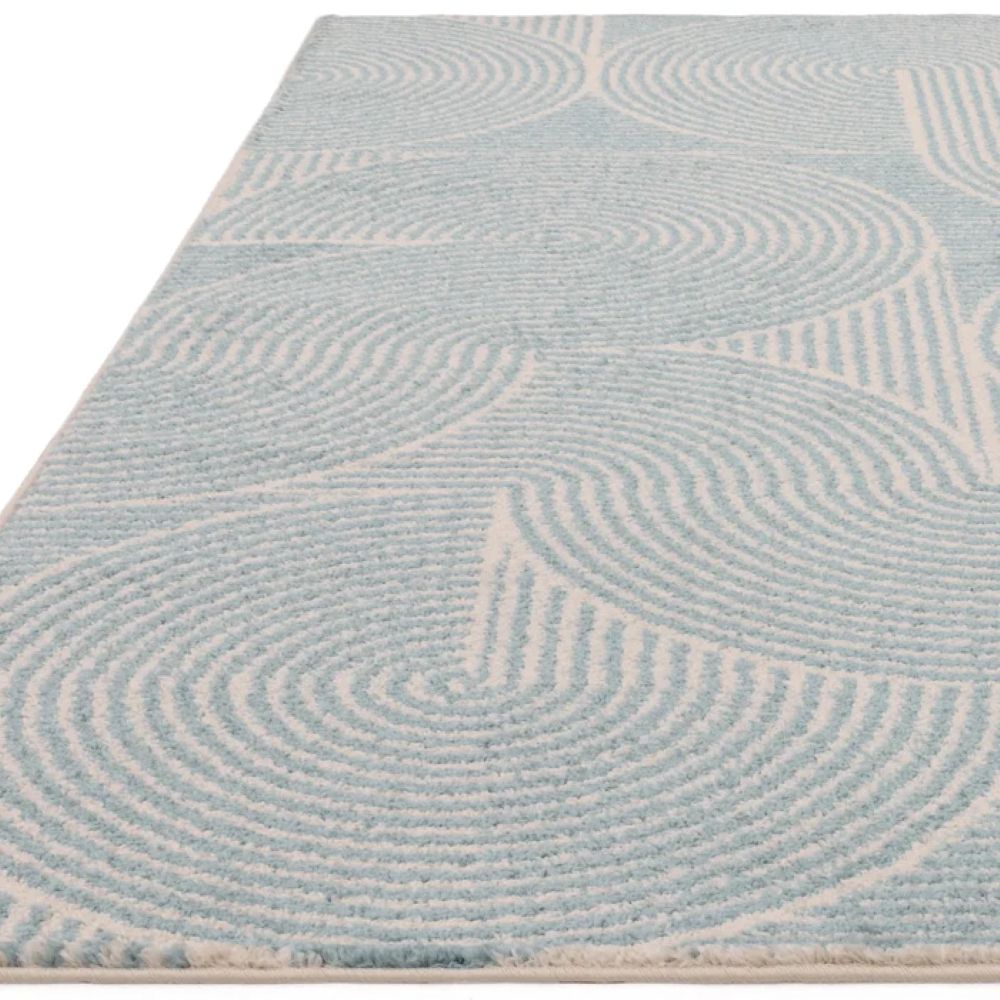 Muse Blue Swirl Rug - Image 2