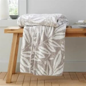 so soft sorrel natural throw 130x170