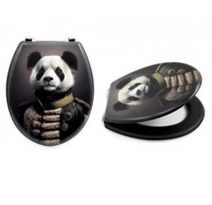 panda toilet seat 45x36cm