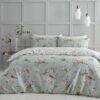 lansfield songbird sage king duvet set