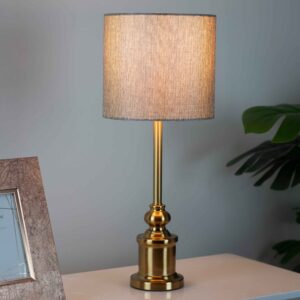 buffet table lamp gold h49cm