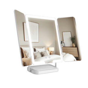 hollywood rechargeable folding mirror 44x36cm