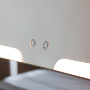 hollywood rechargeable folding mirror 44x36cm