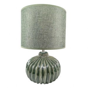 dakota bulb ceramic table lamp ocean h35cm