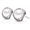 silver mother of pearl earrings