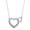 silver heart pendant