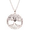 rosegold large tree of life pendant