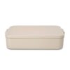 make and take bento lunch box soft beige