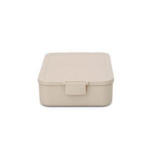 make and take bento lunch box soft beige