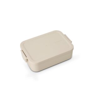 make and take lunch box medium soft beige