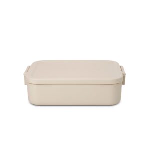 make and take lunch box medium soft beige