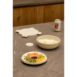make and take salad bowl 1.3l soft beige