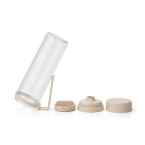 make and take water bottle soft beige